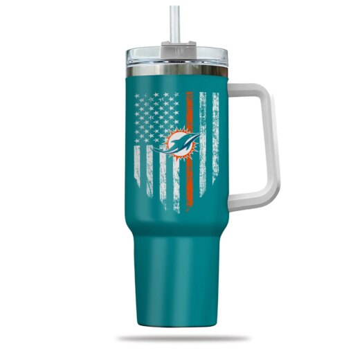 Just Old Man Who Loves Miami Dolphins 40oz Tumbler