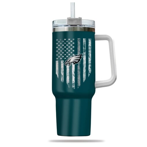 Just Old Man Who Loves Philadelphia Eagles 40oz Tumbler