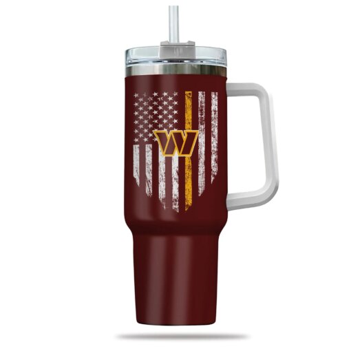 Just Old Man Who Loves Washington Commanders 40oz Tumbler