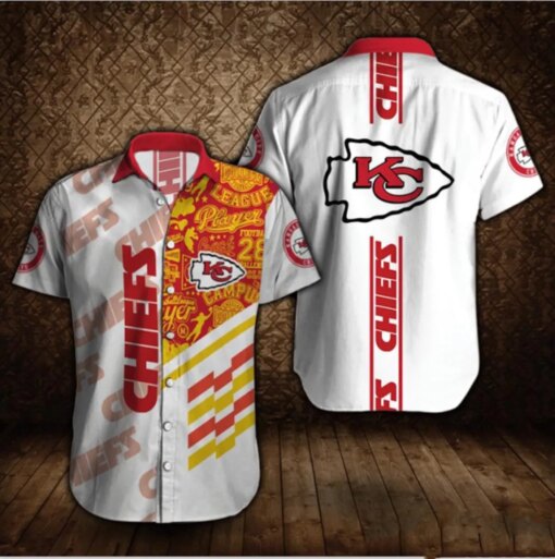 Kansas City Chiefs Button Shirt BB756