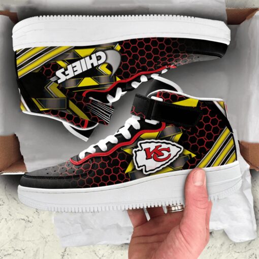 Kansas City Chiefs High AF1 Sneakers BG34