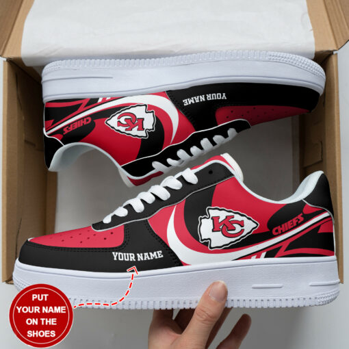 Kansas City Chiefs Personalized AF1 Shoes BG264