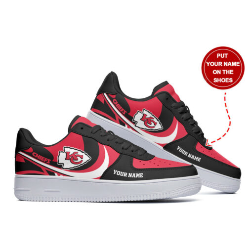 Kansas City Chiefs Personalized AF1 Shoes BG264