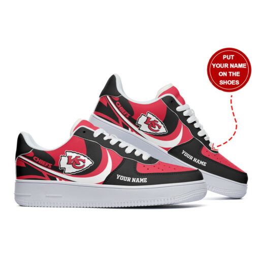 Kansas City Chiefs Personalized AF1 Shoes BG264