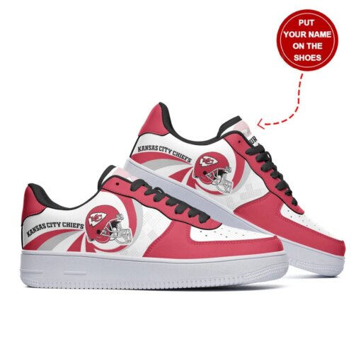 Kansas City Chiefs Personalized AF1 Shoes BG276