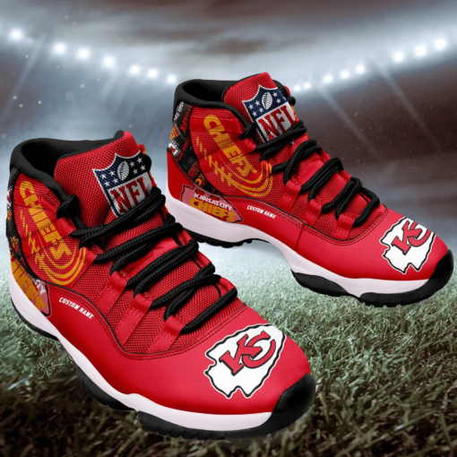 Kansas City Chiefs Personalized AJD11 Sneakers BG199