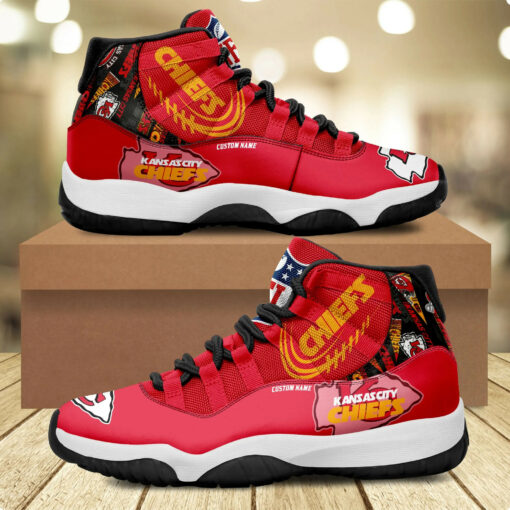 Kansas City Chiefs Personalized AJD11 Sneakers BG199