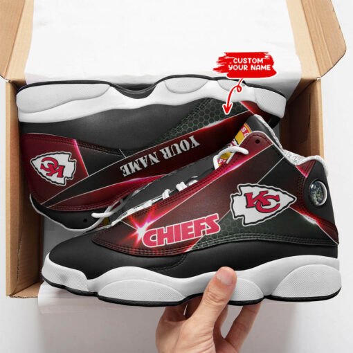 Kansas City Chiefs Personalized AJD13 Sneakers BG196