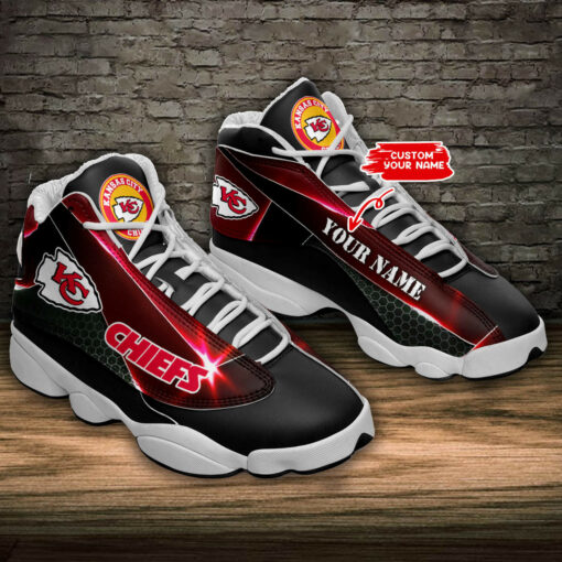 Kansas City Chiefs Personalized AJD13 Sneakers BG196