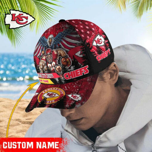 Kansas City Chiefs Personalized Classic Cap BB537