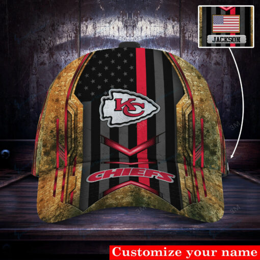 Kansas City Chiefs Personalized Classic Cap BG528