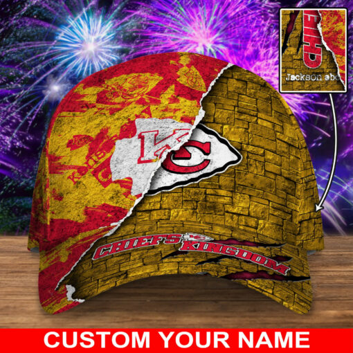 Kansas City Chiefs Personalized Classic Cap BG830