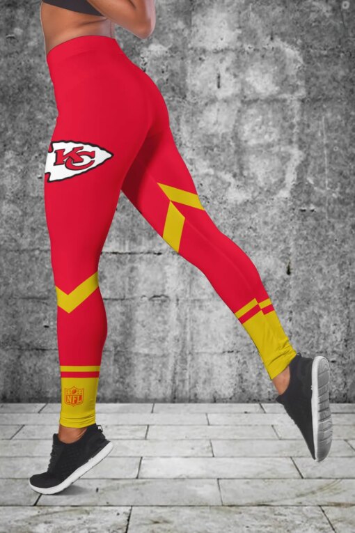 Kansas City Chiefs Personalized Combo Croptop Hoodie And Leggings AZCLG203+AZC2CHD203