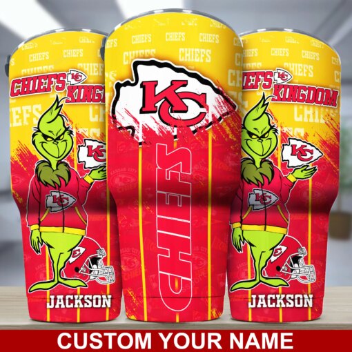 Kansas City Chiefs Personalized Tumbler BG104