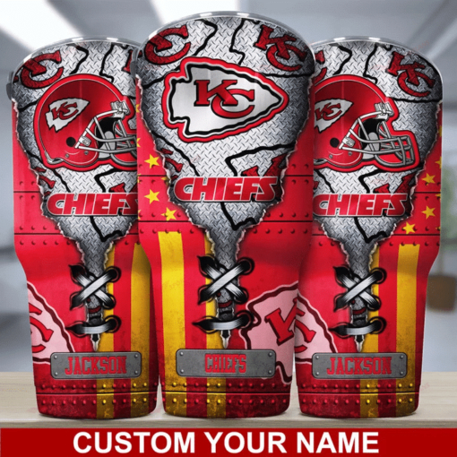 Kansas City Chiefs Personalized Tumbler BG420