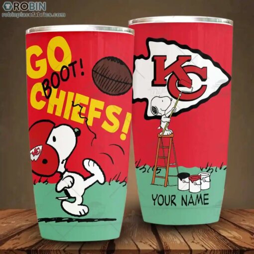 Kansas City Chiefs Personalized Tumbler BG594