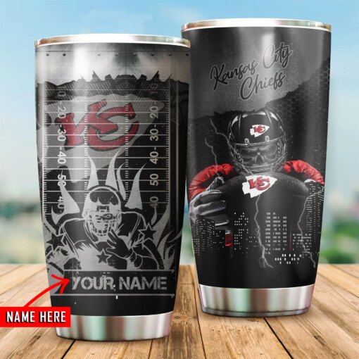 Kansas City Chiefs Personalized Tumbler BGTUM739