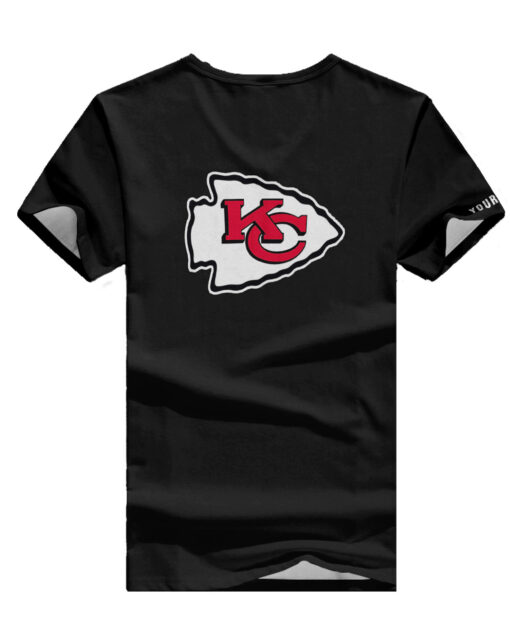 Kansas City Chiefs Personalized V-neck Women T-shirt AGC09