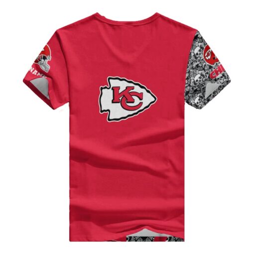 Kansas City Chiefs Personalized V-neck Women T-shirt BG598