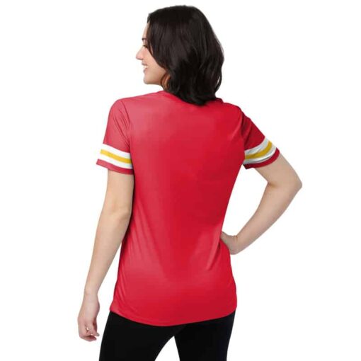 Kansas City Chiefs Personalized V-neck Women T-shirt BG748