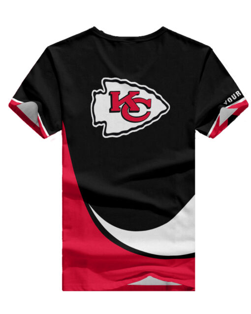 Kansas City Chiefs Personalized V-neck Women T-shirt BG949