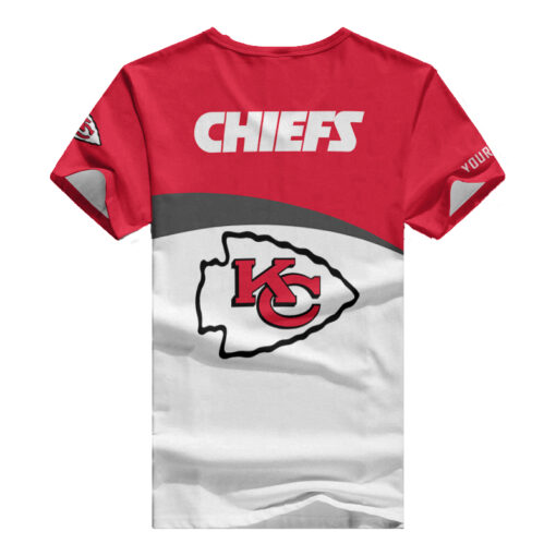 Kansas City Chiefs Personalized V-neck Women T-shirt BG991