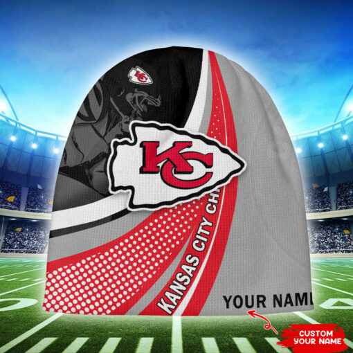 Kansas City Chiefs Personalized Wool Beanie 136