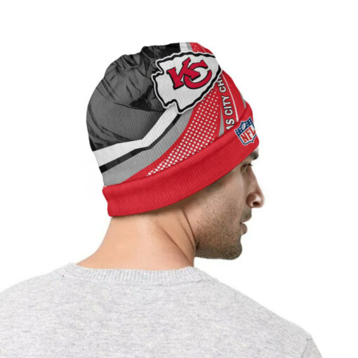 Kansas City Chiefs Personalized Wool Beanie 136