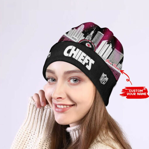 Kansas City Chiefs Personalized Wool Beanie 145