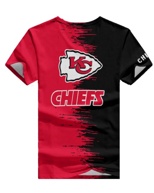 Kansas City Chiefs Summer V-neck Women T-shirt BG16