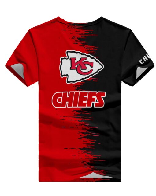 Kansas City Chiefs Summer V-neck Women T-shirt BG16