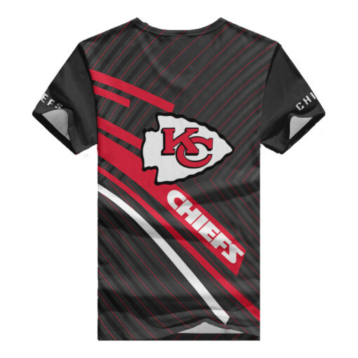 Kansas City Chiefs Summer V-neck Women T-shirt BG334