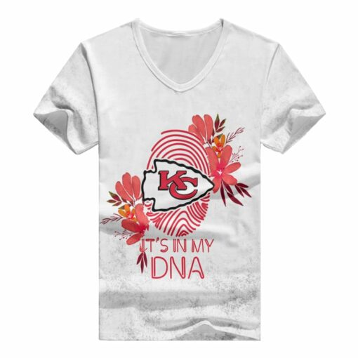 Kansas City Chiefs V-neck Women T-shirt BG882