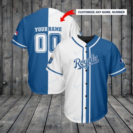 Kansas City Royals Personalized Baseball Jersey Shirt 122