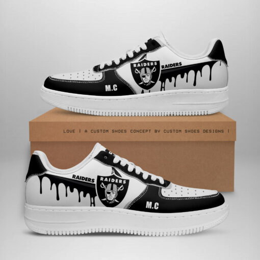 Las Vegas Raiders AF1 Shoes BG245