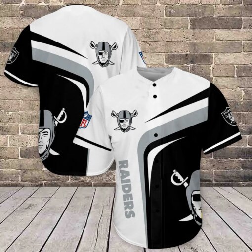 Las Vegas Raiders Baseball Jersey 420