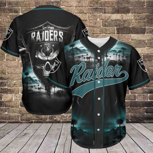 Las Vegas Raiders Baseball Jersey AZCBJS095