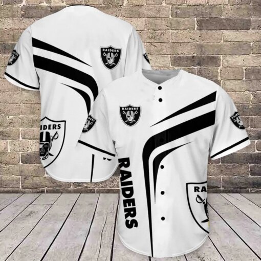 Las Vegas Raiders Baseball Jersey Shirt 415