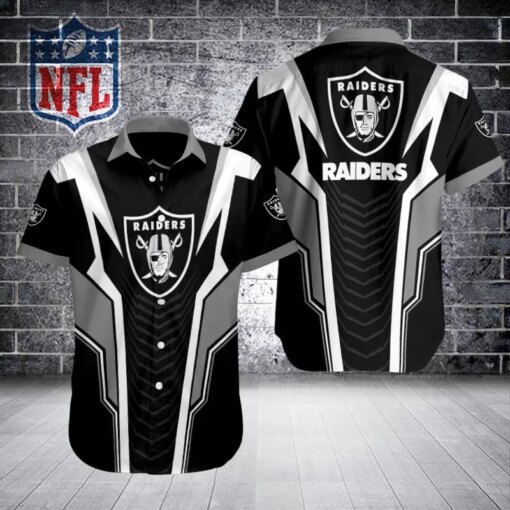 Las Vegas Raiders Button Shirt BB371