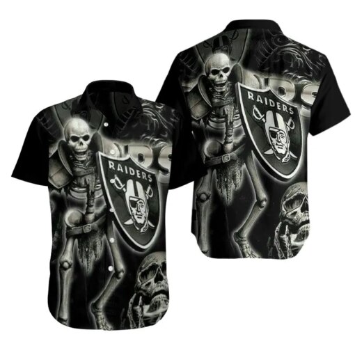 Las Vegas Raiders Button Shirt BB478