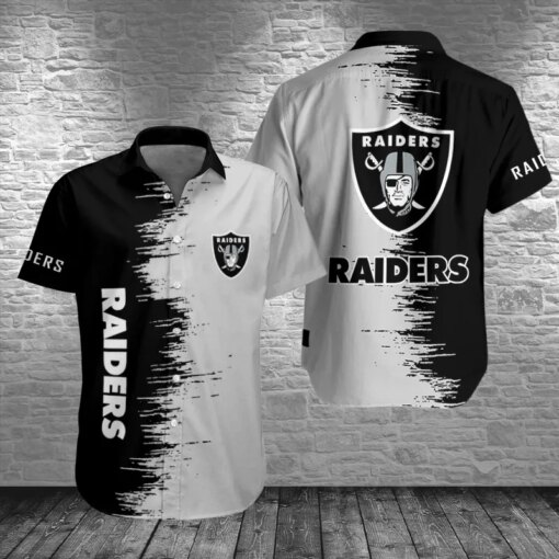 Las Vegas Raiders Button Shirt BB619