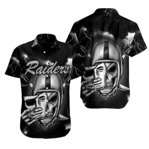 Las Vegas Raiders Button Shirt BB653