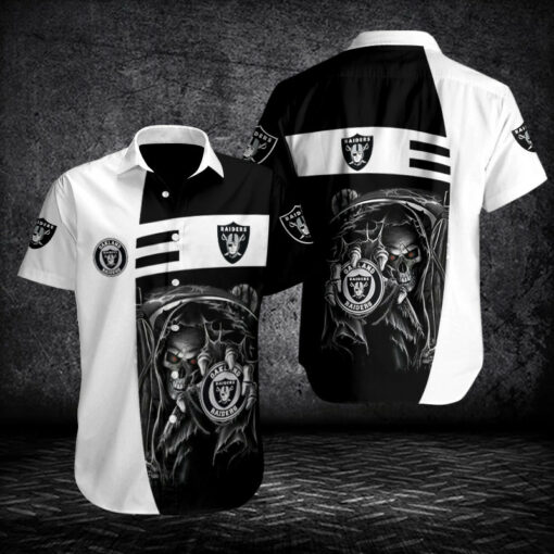 Las Vegas Raiders Button Shirt BG581