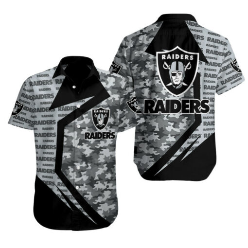 Las Vegas Raiders Button Shirt BG681