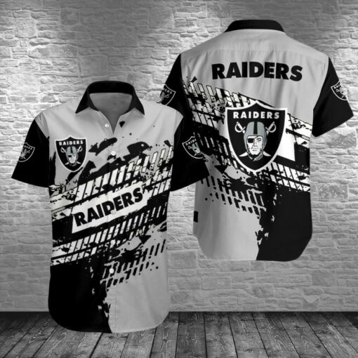 Las Vegas Raiders Button Shirt BG682