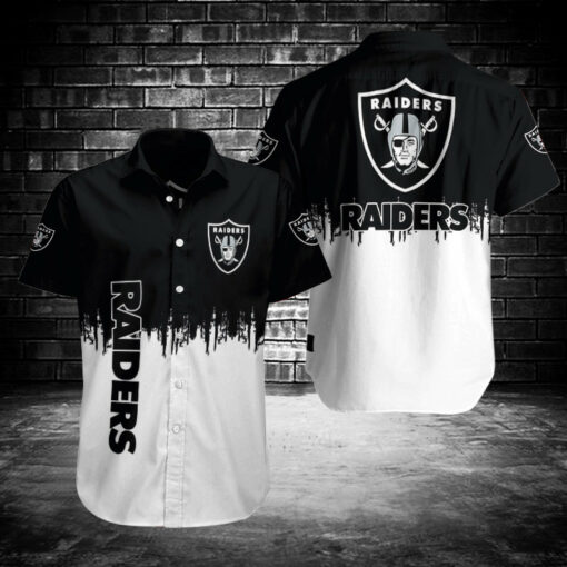 Las Vegas Raiders Button Shirt BG719