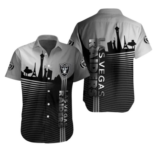 Las Vegas Raiders Button Shirt BG772