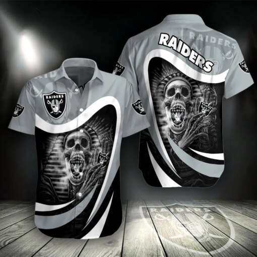 Las Vegas Raiders Button Shirt BG782