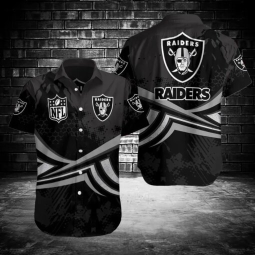 Las Vegas Raiders Button Shirt BG797