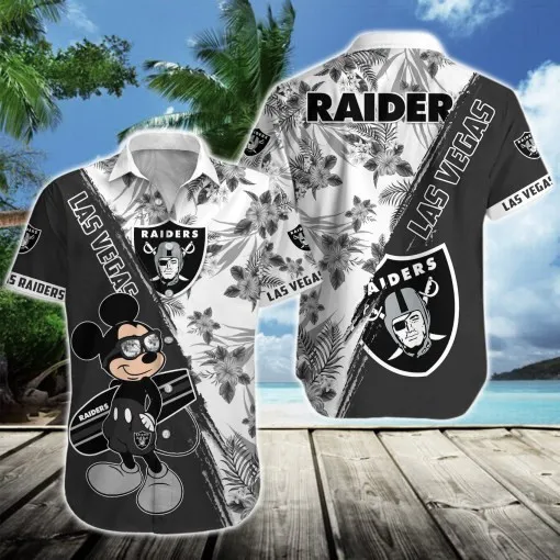 Las Vegas Raiders Button Shirt BG808